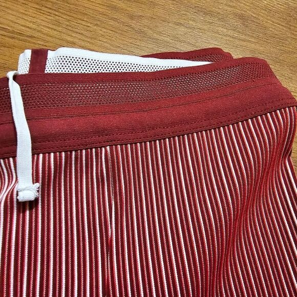 Nike Pro Elite USA Running Compression Tight Pants Medium M Red White Ankle Zips - Picture 11 of 12